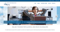 Desktop Screenshot of addictiontrainings.org